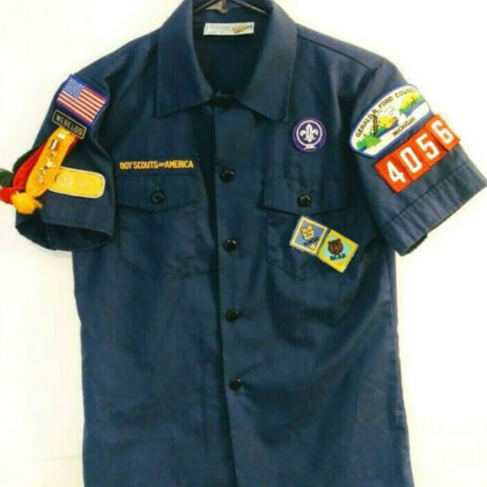 Boy Scouts of America Youth M Gerald R Ford Shirt